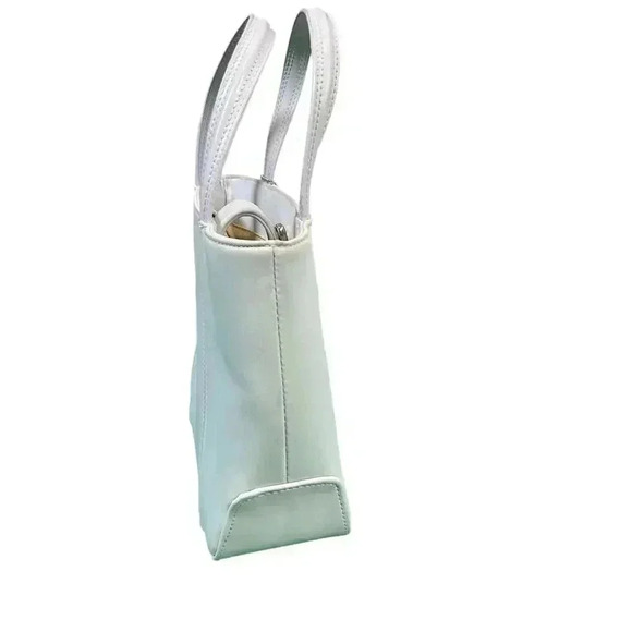 Nine West Accessories Small Hand Bag Light Blue Cloth Like Material - Picture 6 of 16